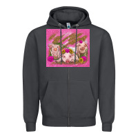 Smoke pigs Zipper Hoodie - TumblerDesignByShophia