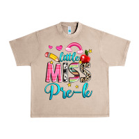 French Oak little miss pre k Urban Heavy Tee - NancyCooperArtShop