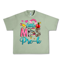Oil Green little miss pre k Urban Heavy Tee - NancyCooperArtShop
