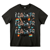 Asphalt teacher teach love inspire Heavy Core Tee - JahusDesignShop