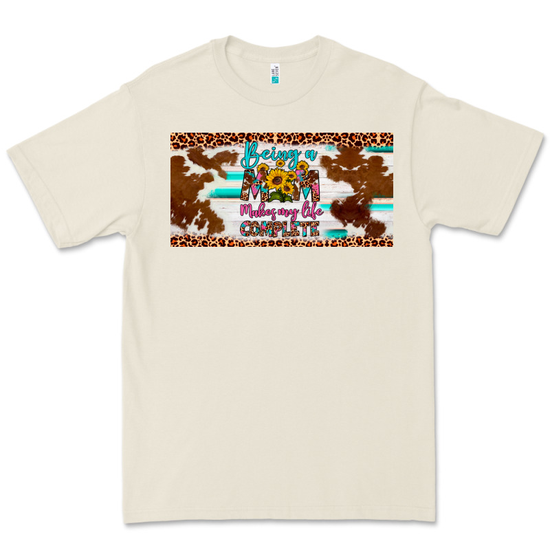 Being A Mom Makes My Life Complete License Plate Premium Tee by Artiststas | Teevron