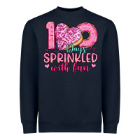 Navy 100 days sprinkled with fun Heavyweight Sweatshirt - Artiststas