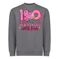 100 Days Sprinkled With Fun Heavyweight Sweatshirt | Teevron