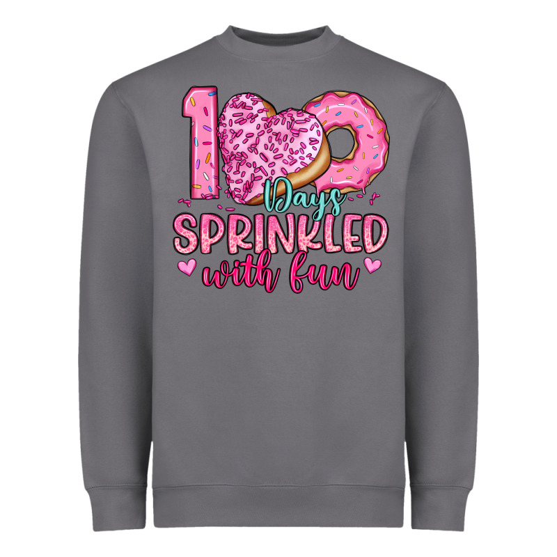 100 Days Sprinkled With Fun Heavyweight Sweatshirt by Artiststas | Teevron