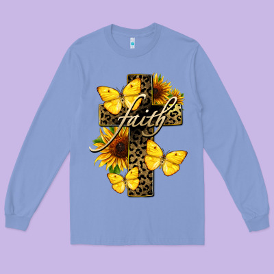 Western Faith Long Sleeve Tee Designed By Lillyallendesigns