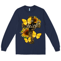 Navy Western Faith Long Sleeve Tee - LillyAllenDesigns