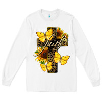 White Western Faith Long Sleeve Tee - LillyAllenDesigns