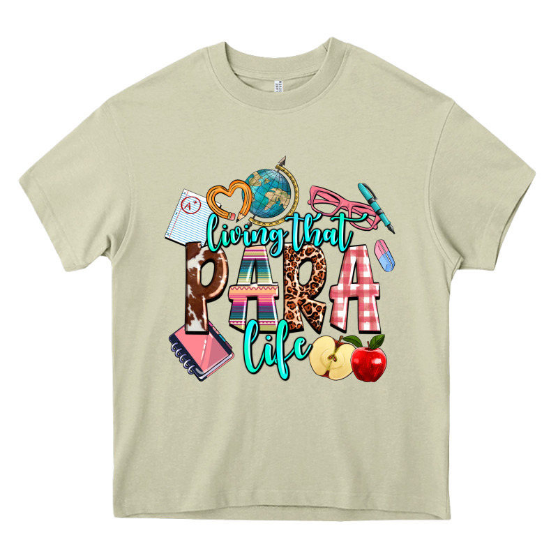 Living That  Para  Life Heavy Core Tee by AdoDesignShop | Teevron