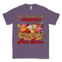 Lavender all i want for christmas is pan dulce Classic Tee - MaliasSmallBusiness