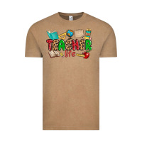 Vintage Coffee teacher life Vintage Tee - MaliasSmallBusiness