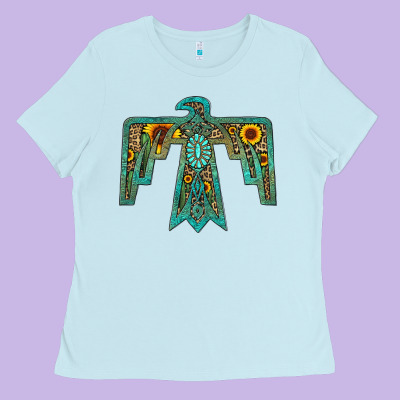 Thunderbird Ladies Tee Designed By Jahusdesignshop