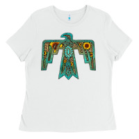 White thunderbird Ladies Tee - JahusDesignShop