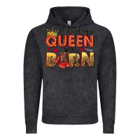 Vintage Black on this day a queen was born Vintage Hoodie - NancyCooperArtShop