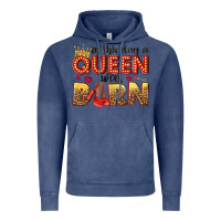 Vintage Denim on this day a queen was born Vintage Hoodie - NancyCooperArtShop