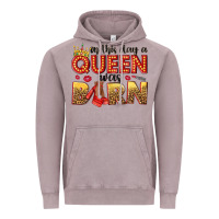 Vintage Zinc on this day a queen was born Vintage Hoodie - NancyCooperArtShop