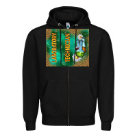 Black laboratory technician Zipper Hoodie - TumblerDesignByShophia