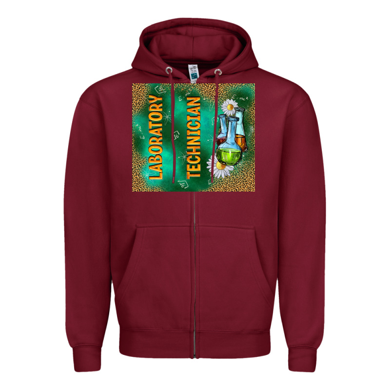 Laboratory Technician Zipper Hoodie by TumblerDesignByShophia | Teevron