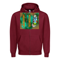 Burgundy laboratory technician Zipper Hoodie - TumblerDesignByShophia