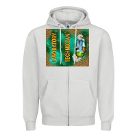 Dove Grey laboratory technician Zipper Hoodie - TumblerDesignByShophia