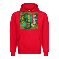 Red laboratory technician Zipper Hoodie - TumblerDesignByShophia