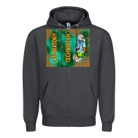 Smoke laboratory technician Zipper Hoodie - TumblerDesignByShophia