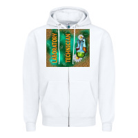 White laboratory technician Zipper Hoodie - TumblerDesignByShophia