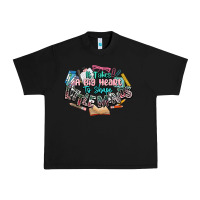 Black it takes a big heart to shape little mind teacher Urban Heavy Tee - NancyCooperArtShop