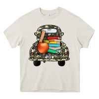 Cream farm truck,back to school Heavy Core Tee - JahusDesignShop