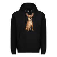 Black chihuahua Premium Hoodie - JahusDesignShop