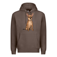 Coffee chihuahua Premium Hoodie - JahusDesignShop