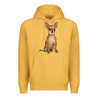 Mustard chihuahua Premium Hoodie - JahusDesignShop
