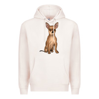 Pale Pink chihuahua Premium Hoodie - JahusDesignShop