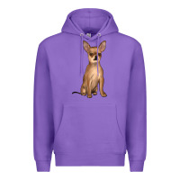 Purple chihuahua Premium Hoodie - JahusDesignShop
