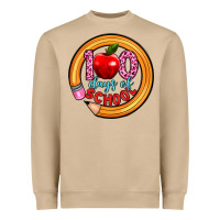 100 Days Of School Heavyweight Sweatshirt | Teevron