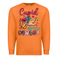 Carrot cupid find me a cowboy Premium Sweatshirt - OliviaCreatesArt