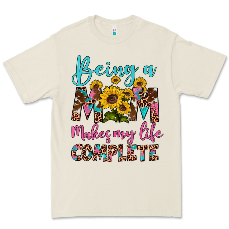 Being A Mom Makes My Life Complete Premium Tee by Artiststas | Teevron