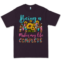 Plum being a mom makes my life complete Premium Tee - Artiststas