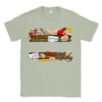 Matcha floral teacher custom name Classic Tee - NancyCooperArtShop