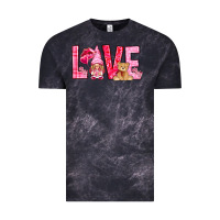 Cloud Black love with gnome Vintage Tee - NancyCooperArtShop