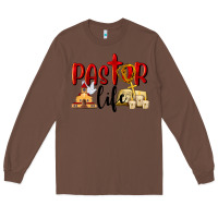 Chestnut Pastor Life Long Sleeve Tee - LillyAllenDesigns