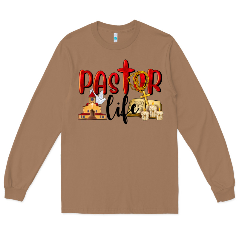 Pastor Life Long Sleeve Tee by LillyAllenDesigns | Teevron