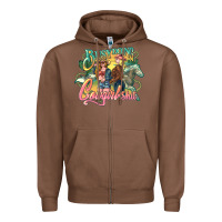 Chestnut Busy doing Cowgirl shit Zipper Hoodie - HowdyJamesFarm