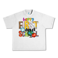 Lunar Rock happy first day of school Urban Heavy Tee - NancyCooperArtShop