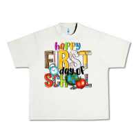 Pistachio happy first day of school Urban Heavy Tee - NancyCooperArtShop