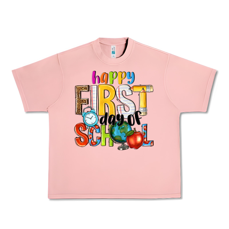 Happy First Day Of School Urban Heavy Tee by NancyCooperArtShop | Teevron
