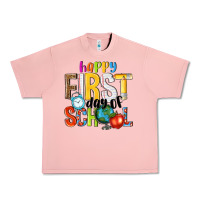 Salmon happy first day of school Urban Heavy Tee - NancyCooperArtShop