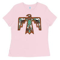 Bubblegum Pink thunderbird Ladies Tee - JahusDesignShop