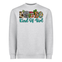 Rodeo Kind Of Girl Heavyweight Sweatshirt | Teevron