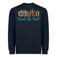 Navy rodeo kind of girl Heavyweight Sweatshirt - Artiststas