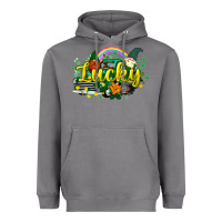 Storm lucky gnomes truck St. Patrick's Heavyweight Hoodie - HowdyJamesFarm